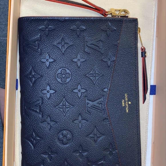 COPY - Louis Vuitton POCHETTE MÉLANIE MM Navy/Red - Picture 2 of 6